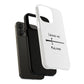 Yellow Outline Graffiti Tough Magnetic Case